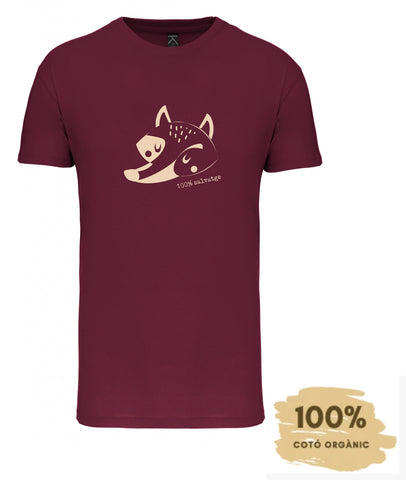 Camiseta 100% Salvatge Guineu